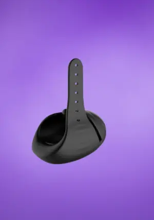 Toro Clipex - Állítható férfi maszturbátor (fekete)