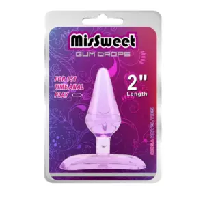 Chisa MisSweet - Zselés análdugó (lila) - Image 3