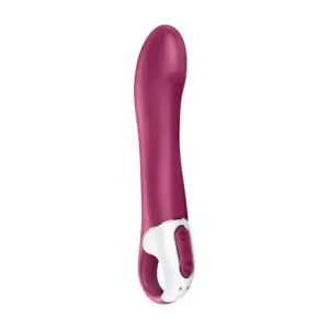 Satisfyer Big Heat - Akkus, melegítő G-pont vibrátor (piros) - Image 2