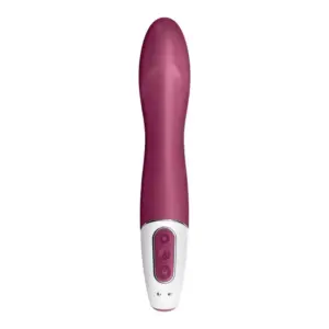 Satisfyer Big Heat - Akkus, melegítő G-pont vibrátor (piros) - Image 3