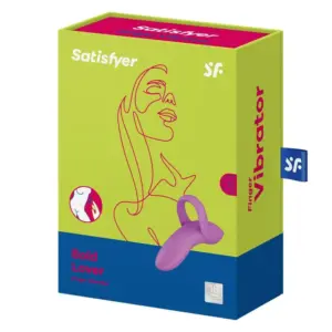 Satisfyer Bold Lover - Akkus, vízálló ujj vibrátor (pink) - Image 4