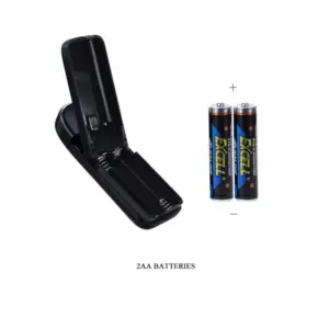 Baile - Dupla felcsatolható rezgős dildó (lila) - Image 6