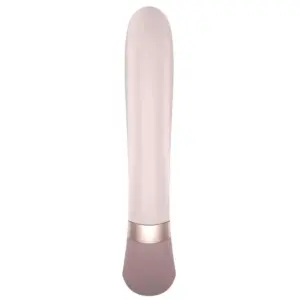 Satisfyer Heat Wave - Okos, melegítő, karos vibrátor (bézs) - Image 2