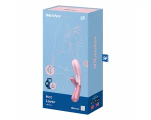 Satisfyer Hot Lover - Okos, akkus melegítős vibrátor (pink) - Image 6