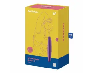Satisfyer Ultra Power Bullet 6 - Akkus, vízálló vibrátor (viola) - Image 4