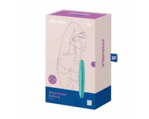 Satisfyer Ultra Power Bullet 6 - Akkus, vízálló vibrátor (türkiz) - Image 2