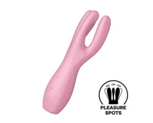 Satisfyer Threesome 3 - Akkus csiklóvibrátor (pink) - Image 5