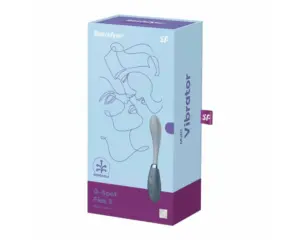 Satisfyer G-Spot Flex 3 - Akkus G-pont vibrátor (szürke) - Image 3
