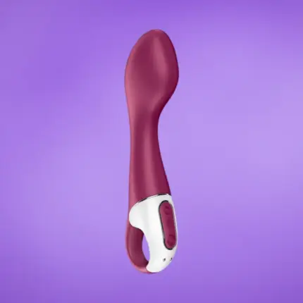 Satisfyer Hot Spot - Akkus, melegítő G-pont vibrátor (piros)