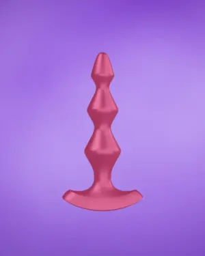 Satisfyer - Lolli-Plug 1 - Akkus, vízálló anál vibrátor (pink)