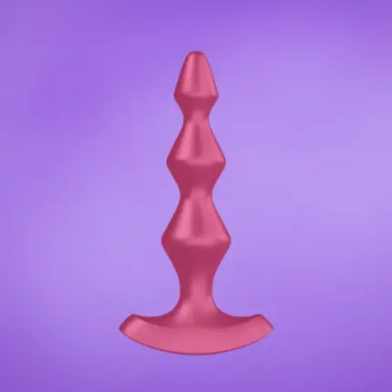 Satisfyer - Lolli-Plug 1 - Akkus, vízálló anál vibrátor (pink)