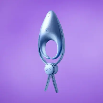 Satisfyer Sniper - Akkus, vibrációs péniszgyűrű (kék)
