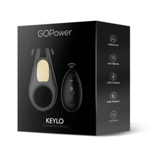 Go Power Keylo - Távirányítós péniszgyűrű - Image 8