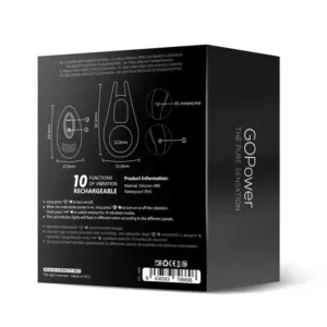 Go Power Keylo - Távirányítós péniszgyűrű - Image 7