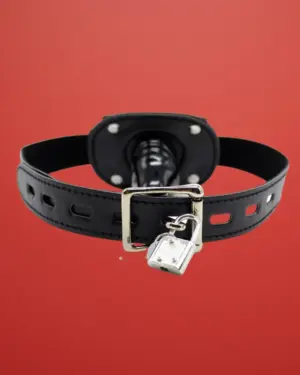 Fetish Addict - Pénisz alakú szájpecek lakattal