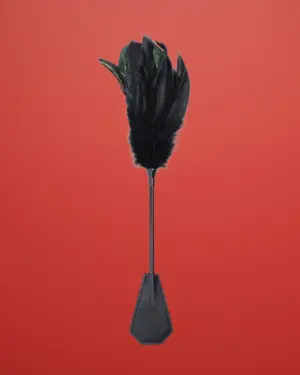 Fetish Addict - Tollas cirógató és fenekelő (fekete)