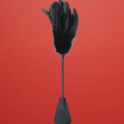 Fetish Addict - Tollas cirógató és fenekelő (fekete)