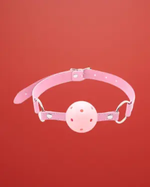 Fetish Addict - Légáteresztő szájpecek (rózsaszín)