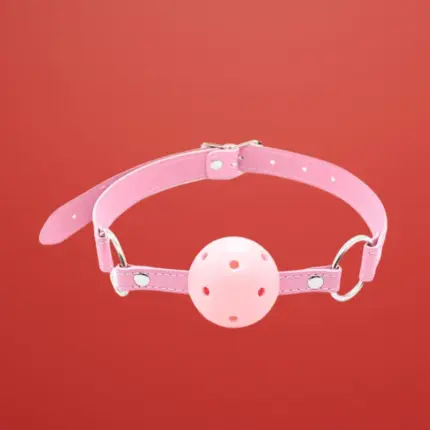 Fetish Addict - Légáteresztő szájpecek (rózsaszín)