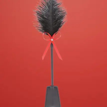 Fetish Addict - Cirógató és paskoló egyben (fekete)