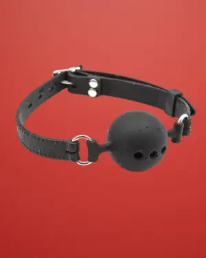 Fetish Addict - Fekete szájpecek L