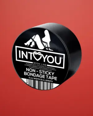 Intoyou BDSM Line - Bondage szalag (fekete) - 15m