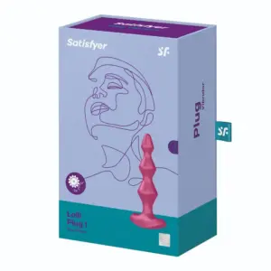 Satisfyer - Lolli-Plug 1 - Akkus, vízálló anál vibrátor (pink) - Image 5