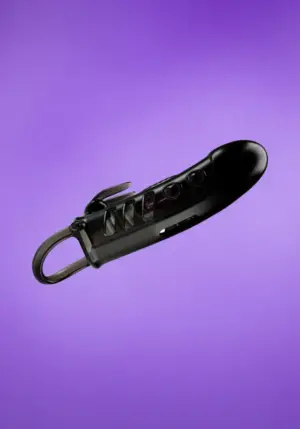 Pretty Love Sloane - Vibrációs péniszköpeny (fekete)