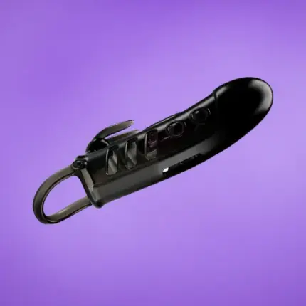 Pretty Love Sloane - Vibrációs péniszköpeny (fekete)