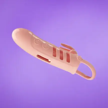 Pretty Love Sloane - Rezgős péniszköpeny (natúr)