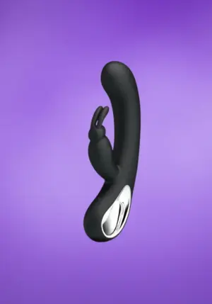 Pretty Love Webb - Nyuszis vibrátor (fekete)