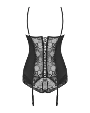 Obsessibe Heartina - Fekete fűző L/XL - Image 6