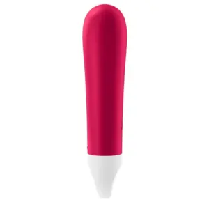 Satisfyer Ultra Power Bullet 1 - Akkus, vízálló vibrátor (piros) - Image 3