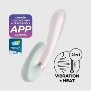 Satisfyer Heat Wave - Okos, melegítő, karos vibrátor  (menta) - Image 3