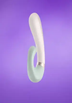 Satisfyer Heat Wave - Okos, melegítő, karos vibrátor  (menta)
