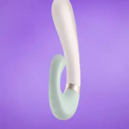 Satisfyer Heat Wave - Okos, melegítő, karos vibrátor  (menta)