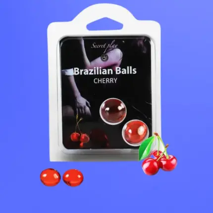 Secret Play - 2 Golyós szett - Cseresznye aromás