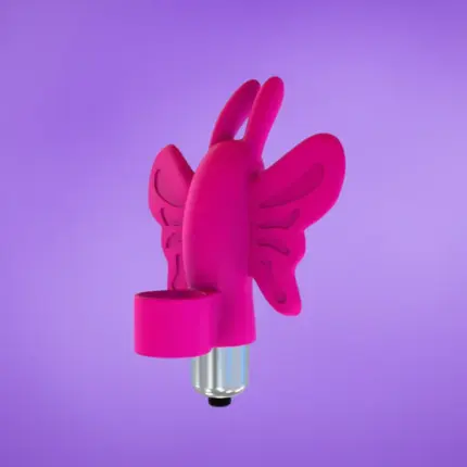 Latetobed Monarch - Pillangós ujjvibrátor (pink)