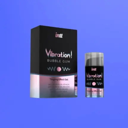 INTT Vibration - Vibrátor gél (bubble gum) - 15ml