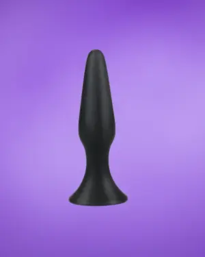 Lovetoy - Lure Me Classic - Szilikon análplug S-es (fekete)