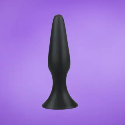 Lovetoy - Lure Me Classic - Szilikon análplug S-es (fekete)
