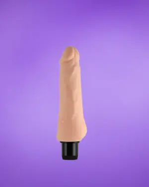 Real Feel Cyberskin - Realisztikus Vibrátor (19 cm)