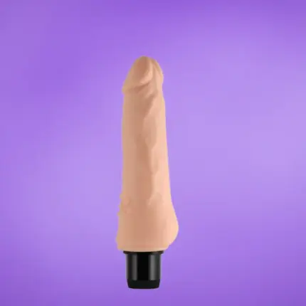 Real Feel Cyberskin - Realisztikus Vibrátor (19 cm)