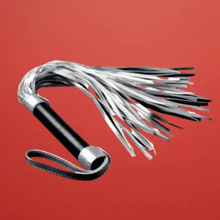 Lovetoy My Flogger - Ezüst korbács