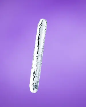 Lovetoy Flawless - Kétvégű zselés dildó (30cm)