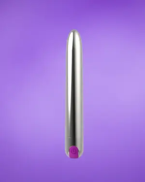 Latetobed Renee - Akkus rúdvibrátor (ezüst)