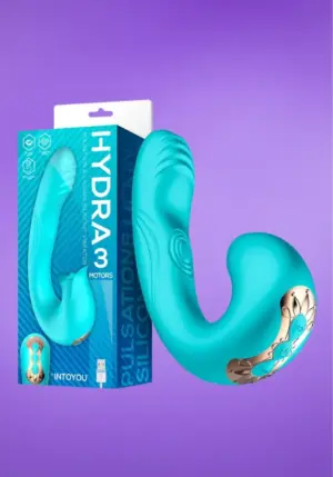 Intoyou Hydra 3 - Csiklóizgatós g-pontos vibrátor (kék)