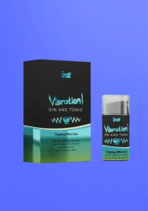 INTT Vibration - Vibrátor gél (gin tonic) - 15ml