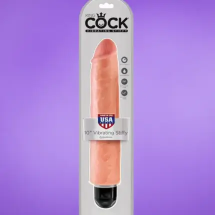 King Cock 10" - Élethű vibrátor (30cm)