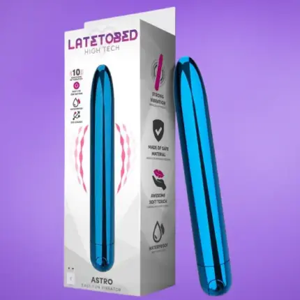 Latetobed Astro - Akkus rúdvibrátor (kék)